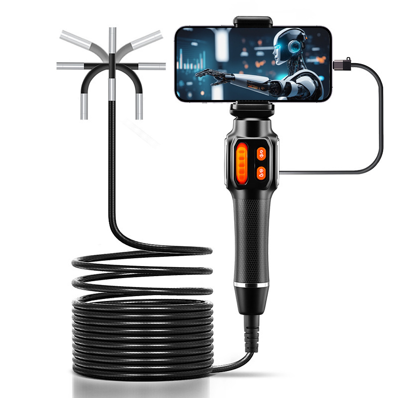 Industrial Grade Endoscope Mobile Phone Hd Camera Car Air Conditioning Pipe Inspection Tool Steering Endoscope Waterproof