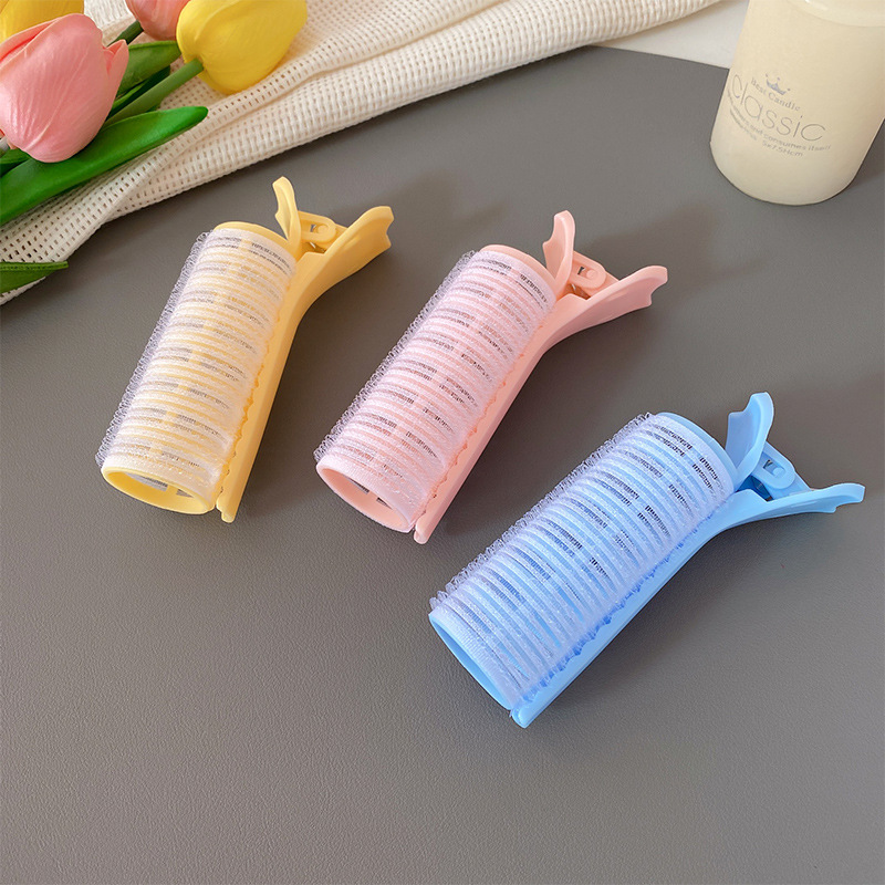 Утюжок для завивки челки, высококоронный, бесшовная шпилька для волос, фиксированная головная повязка, ленивый картридж для завивки волос, кибер-праздничный объемный зажим