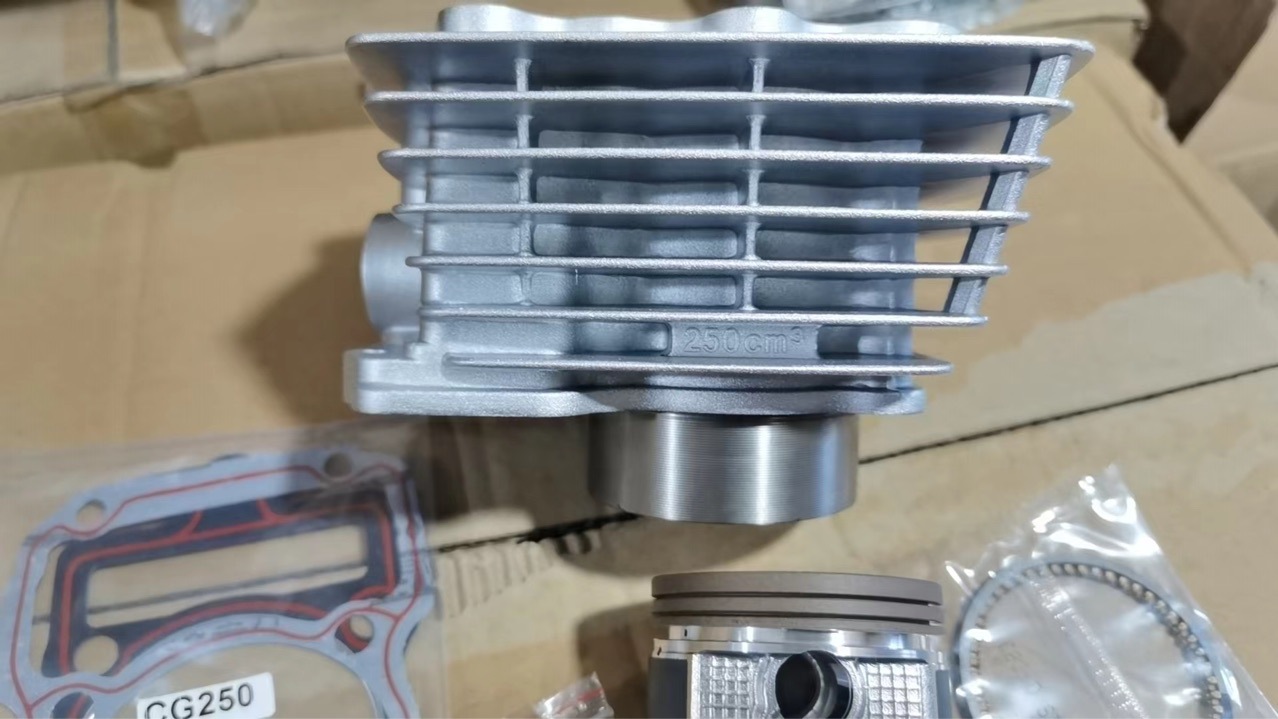 250cc sleeve cylinder assembly cylinder body with piston size 65.5mm