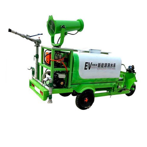 Small Three-Wheel Sprinkler Truck, Tunnel Dust Reduction Spray Truck, Flexible and Water-Saving with Wide Coverage