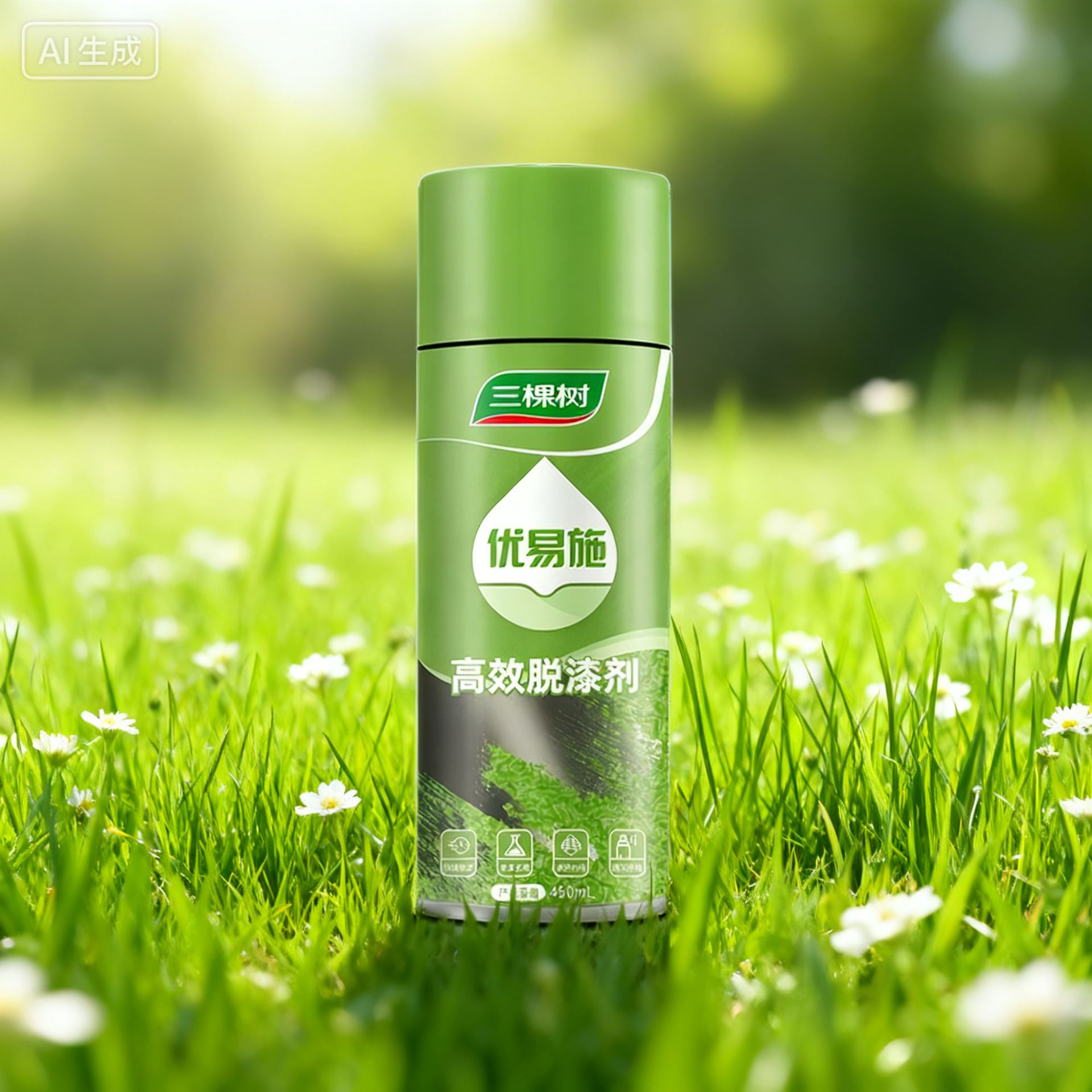 Three Trees Yiyoushi High-Efficiency Paint Remover Wood Furniture Paint Cleaning Metal Plastic Remover Paint Remover Paint Melting Agent