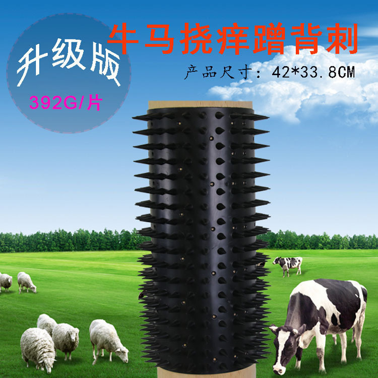 Farm Farm Cattle Brush Cow Tick Artifact Cattle and Sheep Tickle Cattle Body Brush Tile Installation to Avoid Winding
