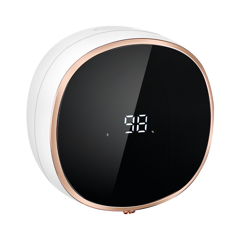 Cross-Border Popular Charging Digital Display Induction Foam Mobile Phone Washing Automatic Household Foam Wall-Mounted Hand Washing Soap Dispenser