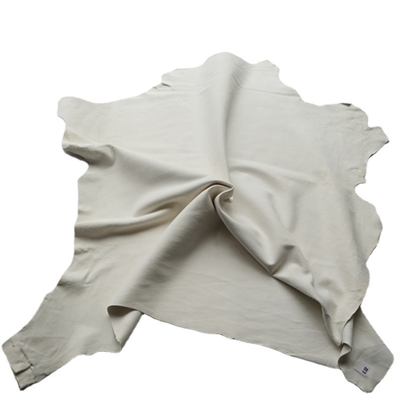 Factory direct high quality two-layer cashmere leather fabric frosted suede leather gloves shoes leather wholesale