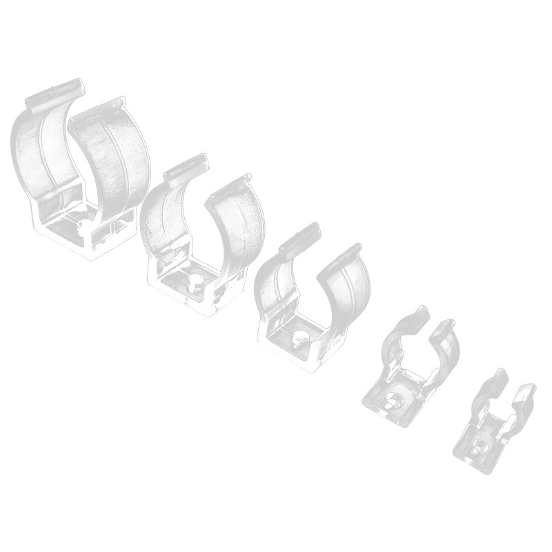 T2T3T5T6T8 plastic pipe clamp D6/8/10/12/14/16/18/20/22/25 lamp belt fixing clip