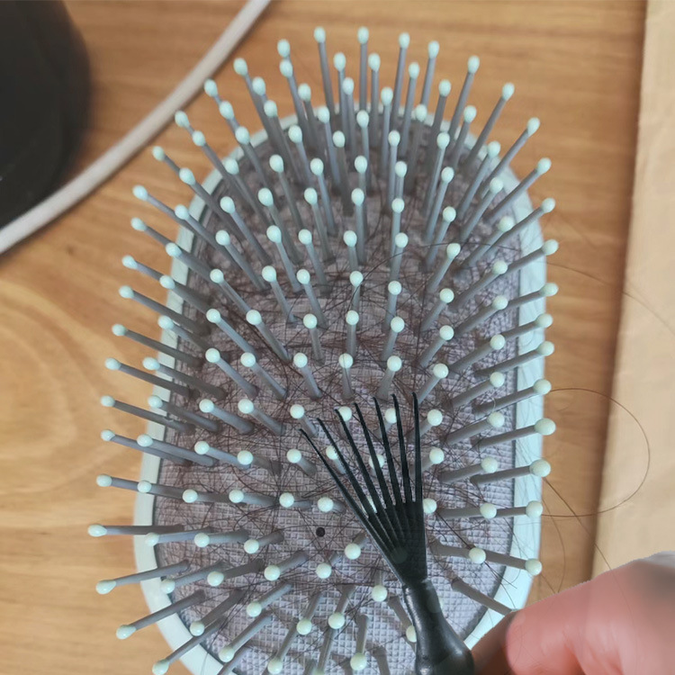 Comb Cleaner Plastic Cleaning Claw Pet Brush Rake Source Factory Air Cushion Comb Cleaning Claw New Cross-Border Hot Model