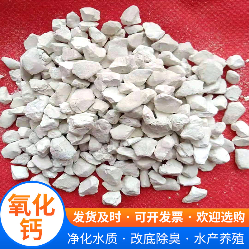 Industrial Grade Calcium Oxide High Content Raw Lime Powder Agricultural Raw Sewage Treatment Active High Activity
