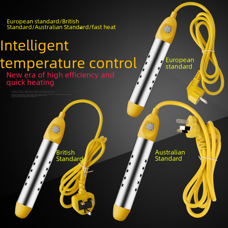 Hot fast water heater with automatic power-off stainless steel heating rod US regulations Australian regulations European regulations hot fast water heater