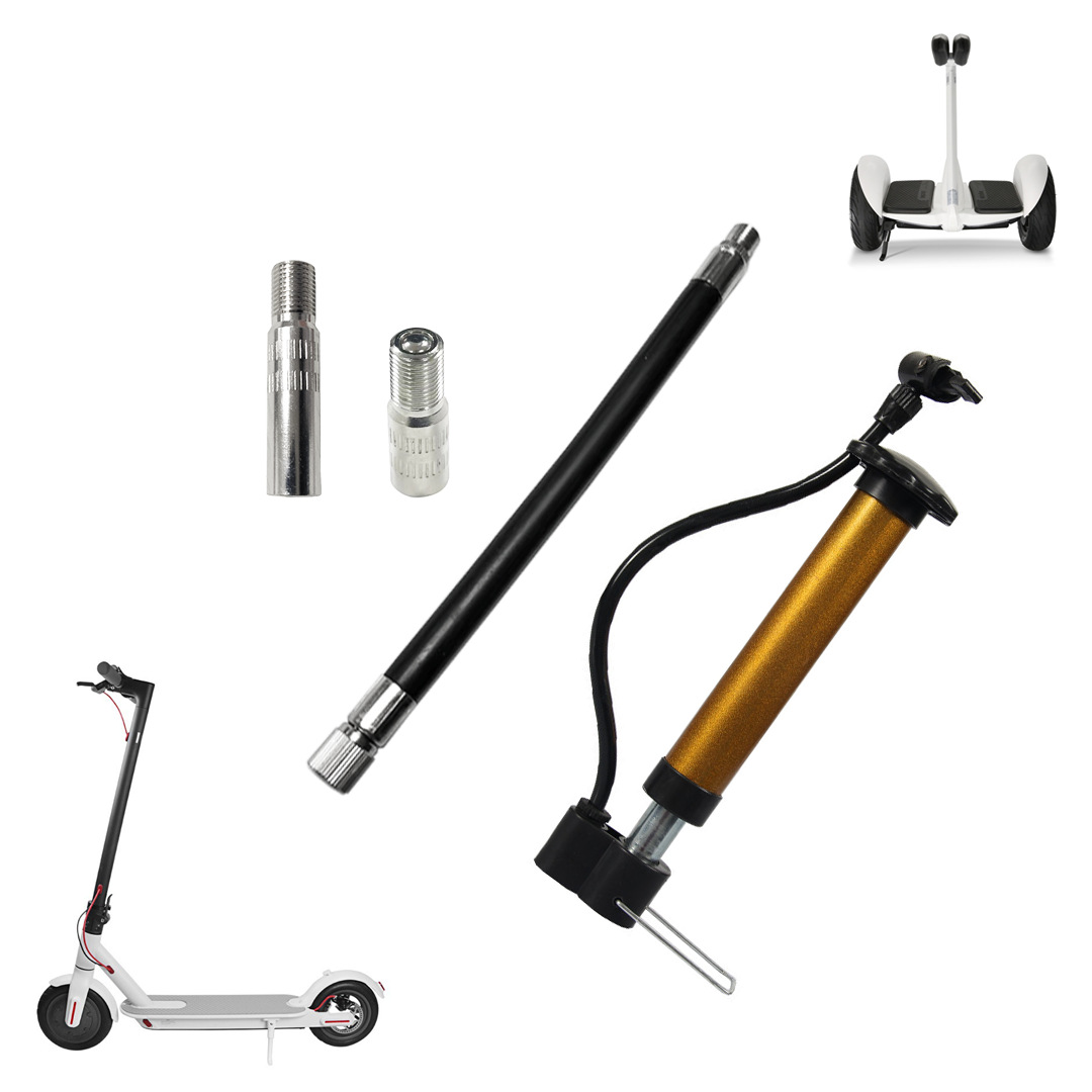 Подходит для электрического скутера M365, балансировочного автомобиля, надувная насадка, удлиненная надувная трубка, аксессуары для моноколеса 1S/Pro