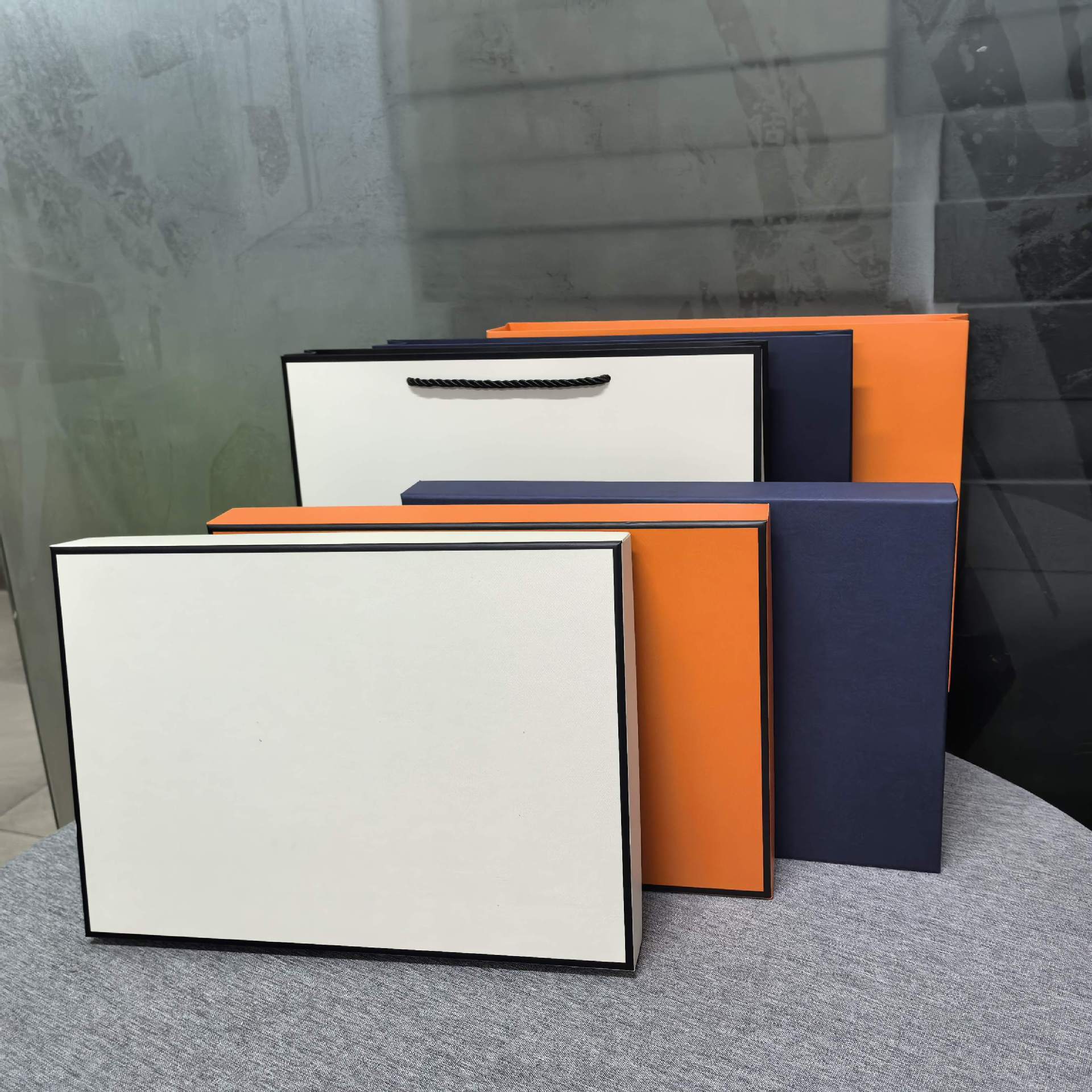 Rectangular Universal Packaging Box Clothing Pajamas Packaging Box Hat Underwear Cashmere Scarf Gift Box Birthday Wholesale