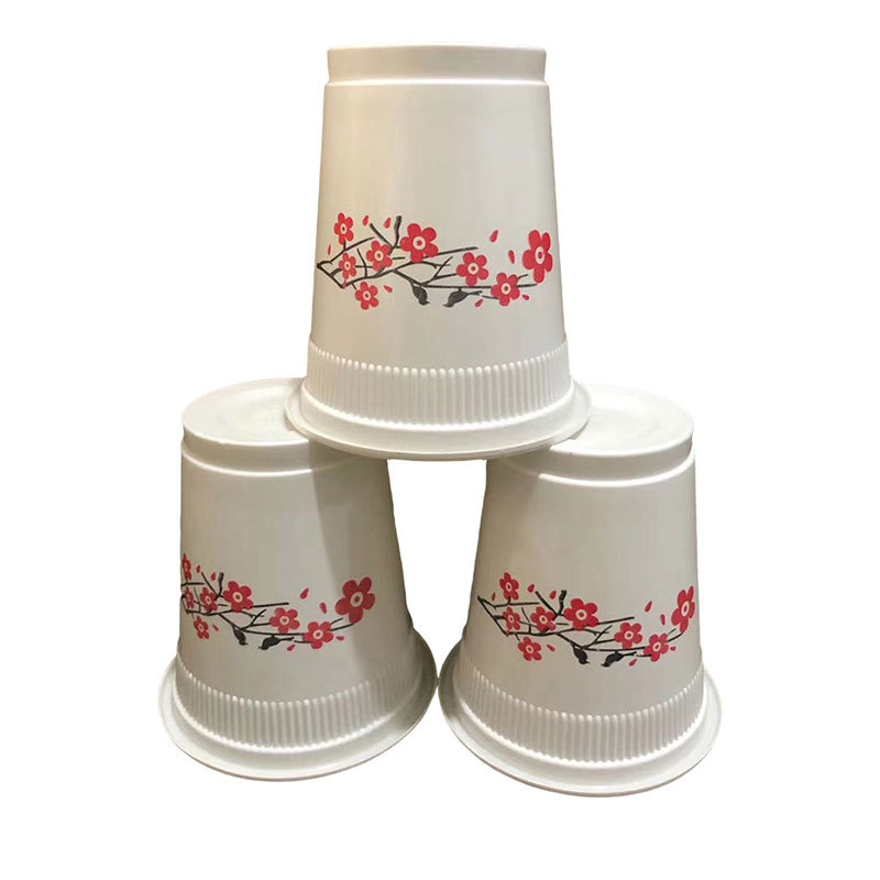Factory wholesale disposable plum Cup household banquet banquet disposable water cup in stock