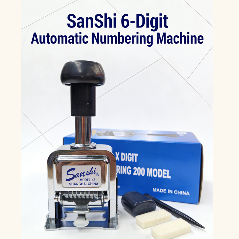 Автоматический номерной аппарат английская версия автоматическое заполнение чернилами цифровая печать номерной аппарат металлический цифровой печать набор принтер