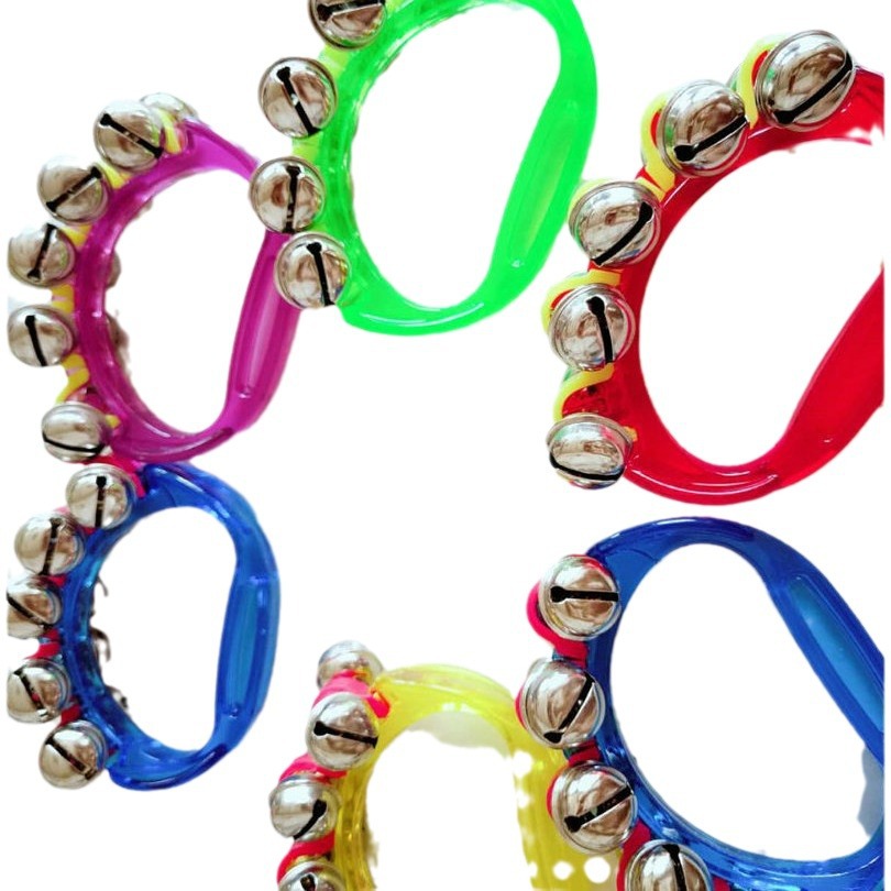 in stock supply hand bell transparent string bell hand bell plastic hand bell hand bell