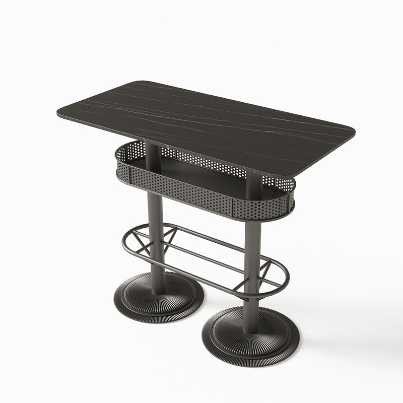 Gmby-2201 Bar Chair Bar Table High Bar Nightclub Loose Table Wrought Iron High Table and Chair Music Bar Live Ho