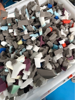 Polyurethane High Resilience Sponge Particles