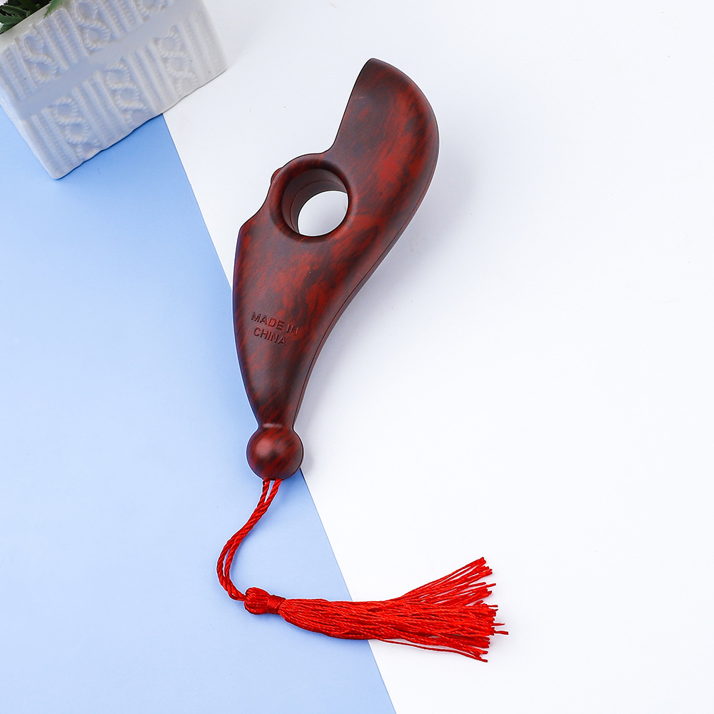 New wood grain bead electronic counter finger ball digital display point counter manual ball counter wholesale