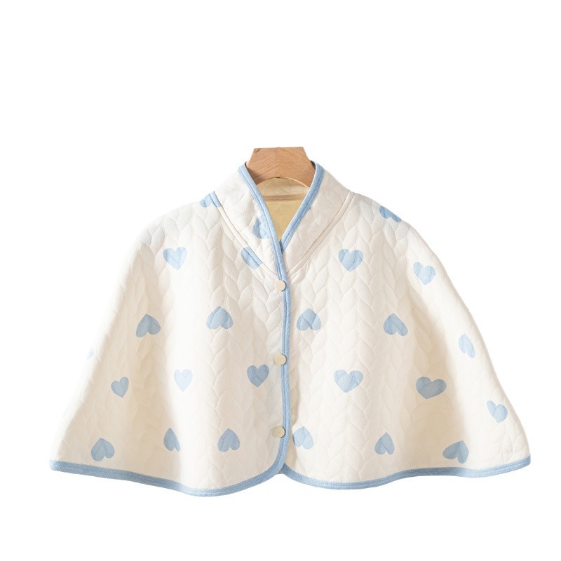 Xiyue 2024 Spring and Autumn New confinement Cape-style shoulder pad air cotton sweet cute home warm shawl