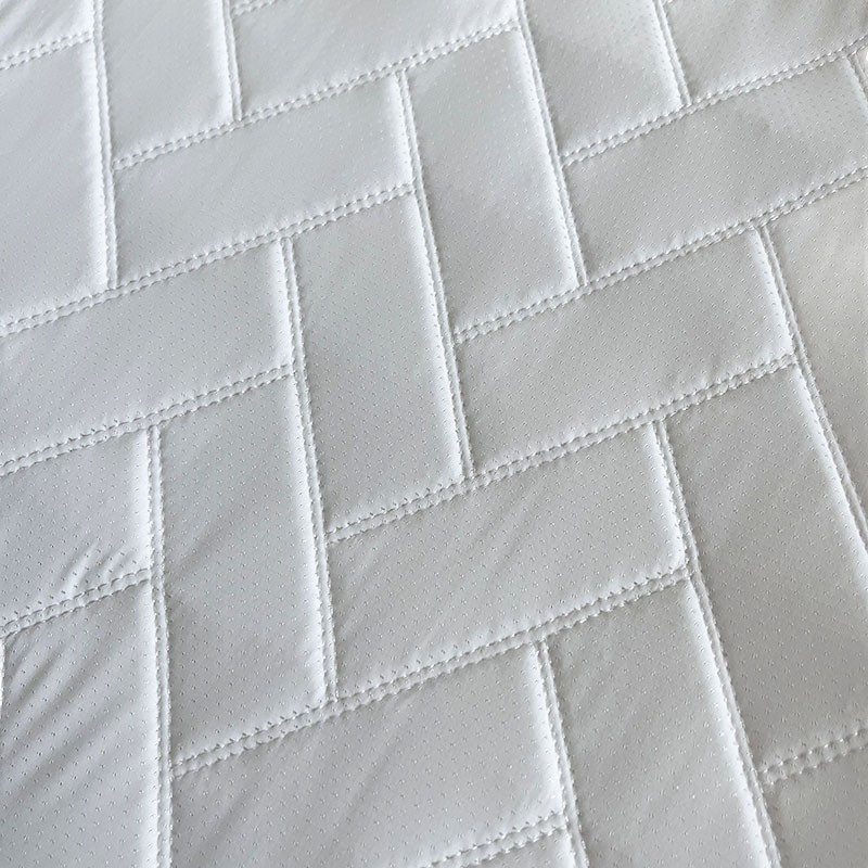 Customized Home Textile Quilted Fabric Wide-Width Cooling Mattress Summer Quilt Custom-Made Quilted Cotton Fabric Embroidered Fabric