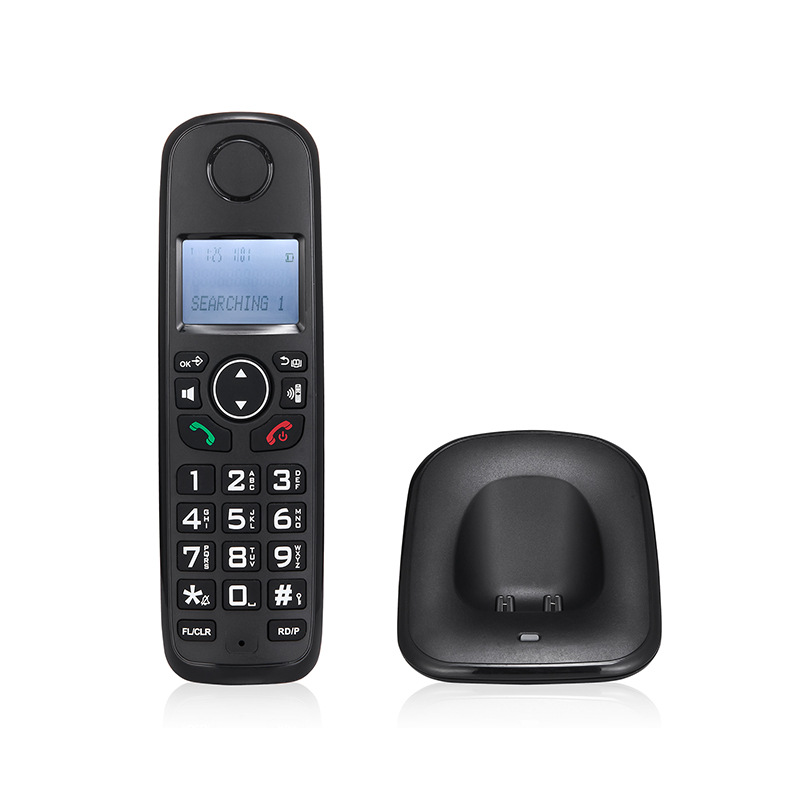 Factory direct sales D1001 business office digital cordless phone home handheld phone cross-border spot