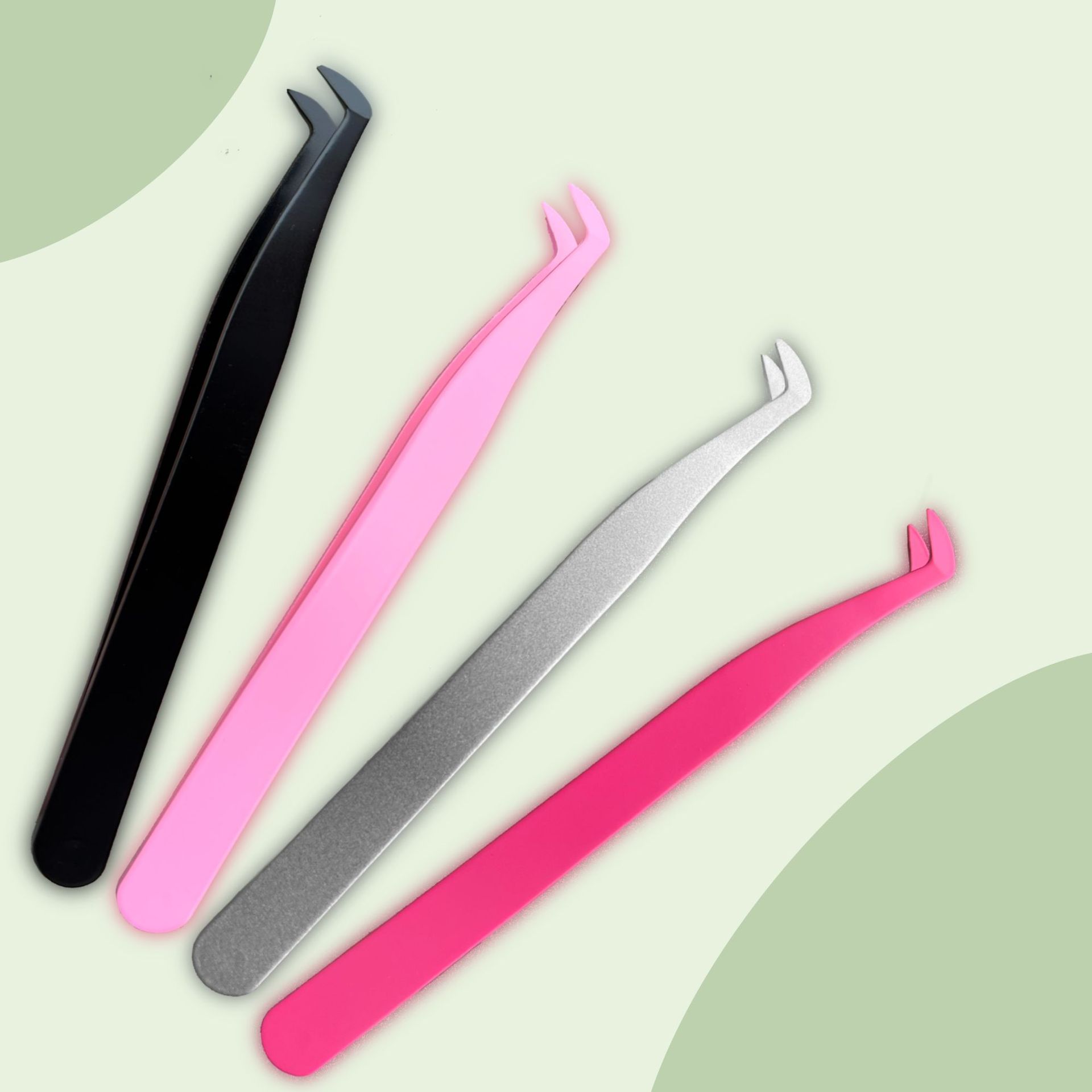 Прямые поставки, стальные щипцы, для точного наращивания ресниц