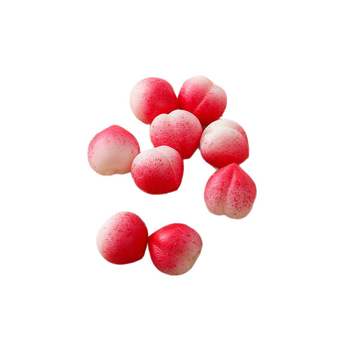 Tpr Mini Peach Q-Bomb Peach Yellow Peach Nectarine Red Peach Grape Corn Segments Corn Kernels Stress Relief Toy