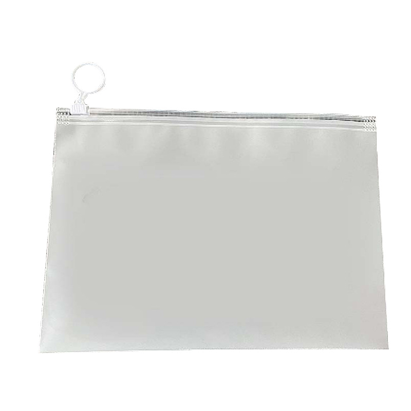 Pull-Tab Bag Frosted Clothing Storage Packaging Bag Pe Transparent Plastic Intimates Transparent Convenient Clothing Bag