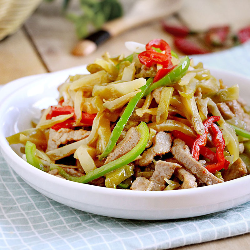 Fuling Direct-Produced Pickled Mustard Greens 50g Ready-To-Eat Peeled Appetizer Side Dish for Home Cooking Stir-Fry Salty Pickles Wholesale Individual Small Bags