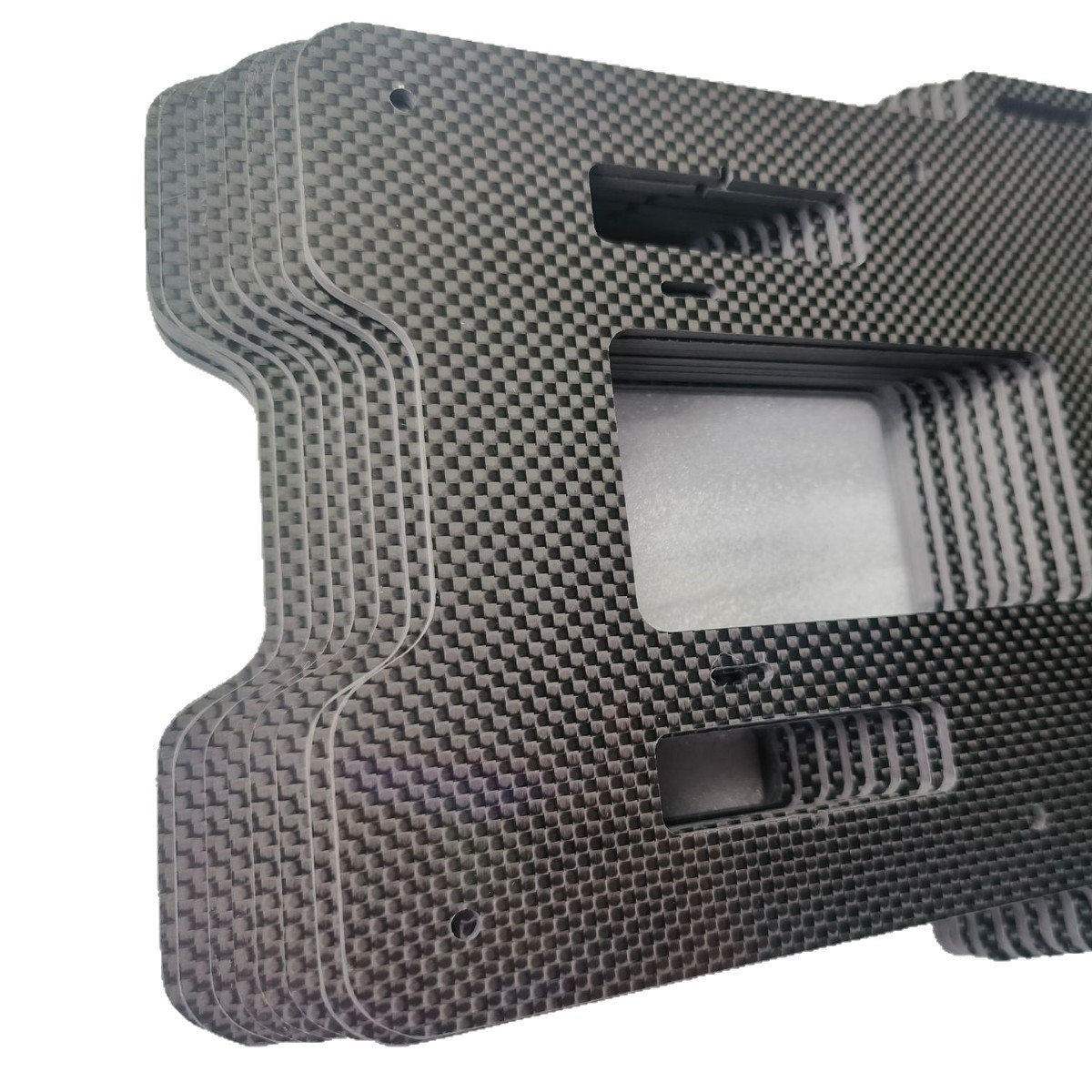 Cnc Carbon Fiber Plate Engraving DIY Composite Material Plate Carbon Fiber Double-Sided Processing Carbon Plate Processing