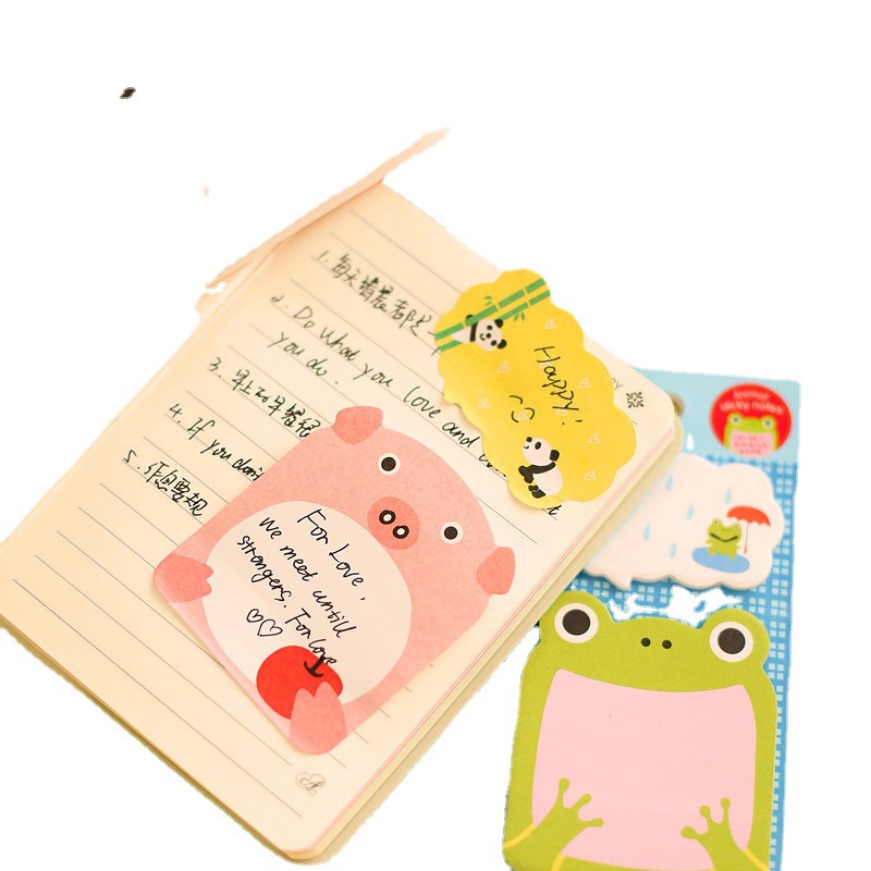 Creative Post-it Notes N times Post-it Notes Everything Post-it Notes Student Gifts Cartoon Animal Post-it Notes Wholesale