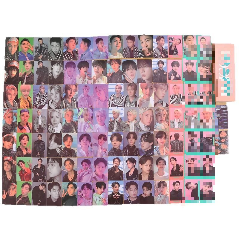 100 Фотокарт из Одного Стиля от Юниор Группы D (Распродажная Цена на Более 1000 Наборов)