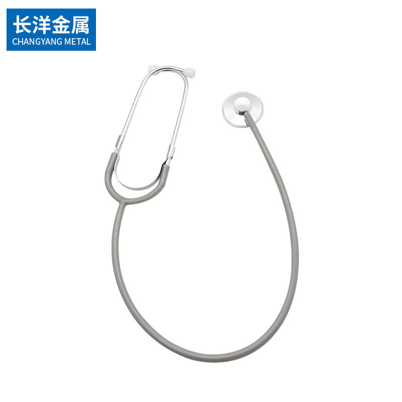 Ninghai Factory Direct Supply Aluminum Single Use Teaching Stethoscope Variety of Color Teaching Stethoscope