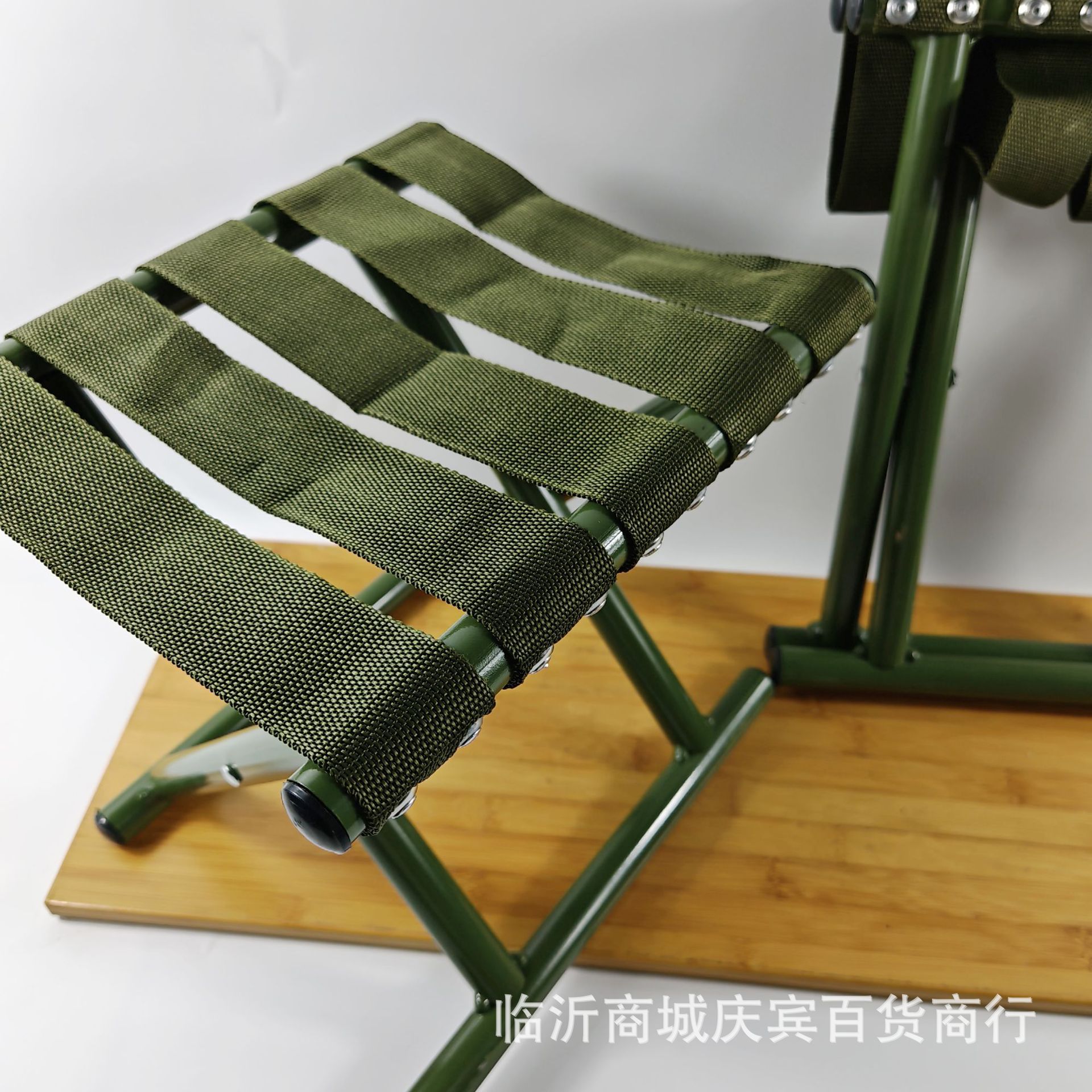 Military Training Folding Chair Student Supplies Iron Folding Chair Stool Fishing Chair Outdoor Leisure Chair Ten Yuan Store