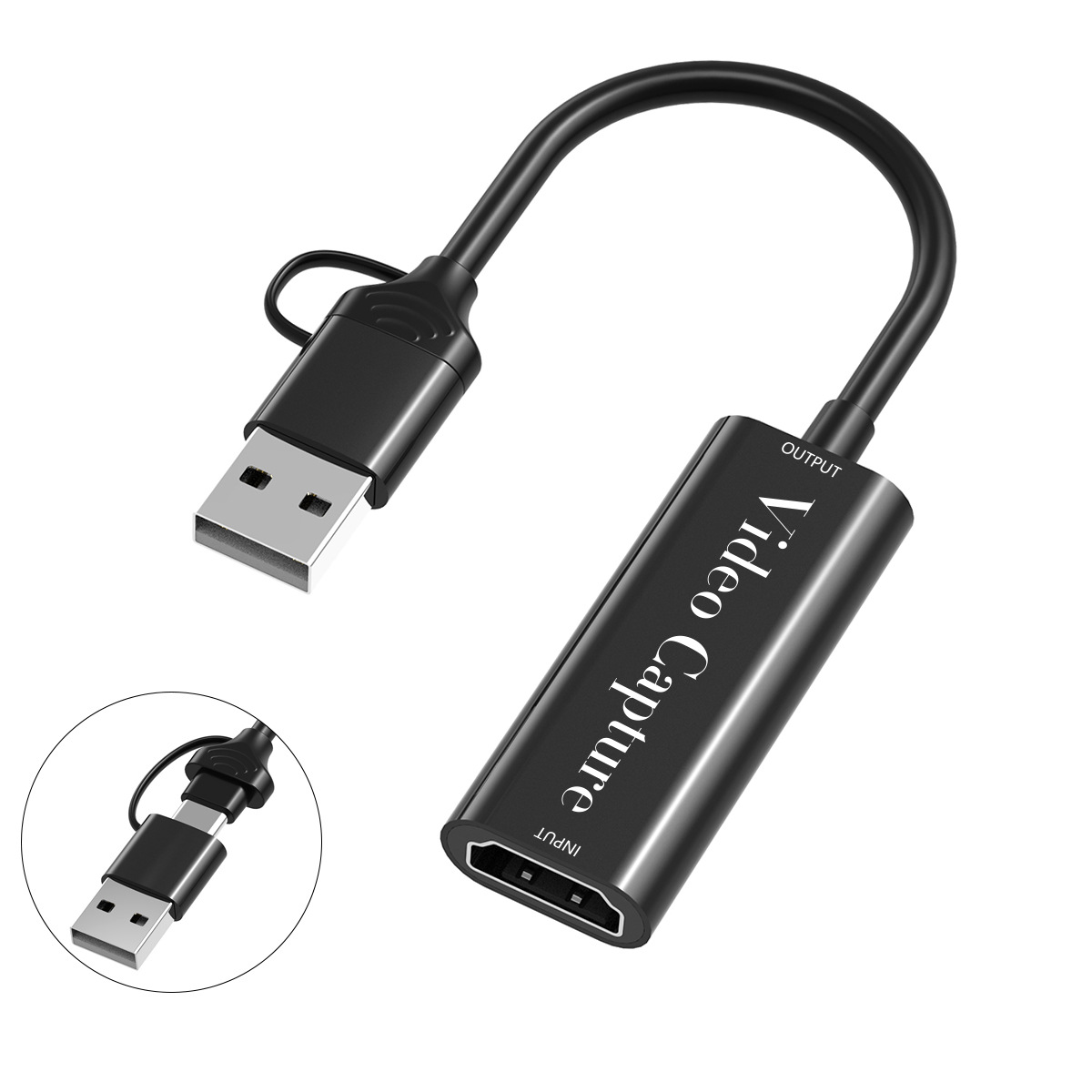 USB/typec видеозахватная карта видеозахват игра прямая видеозахватная карта HDMI к USB