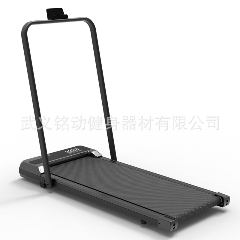 Беговая дорожка для дома, бесшумная складная с подлокотниками, плоская небольшая фитнес-машина, многофункциональная