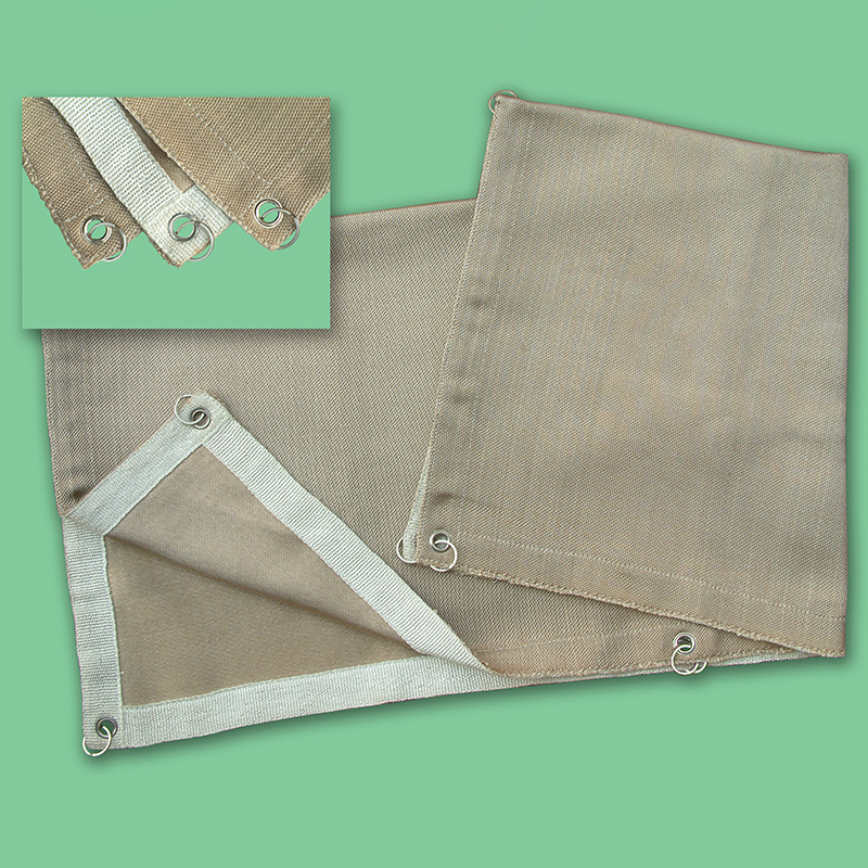 Anti-Spark High School Silicon Cloth Coated Fire Blanket Cutting Welding Blanket Anti-Slag Fiberglass Base Cloth Electric Welding Kitchen