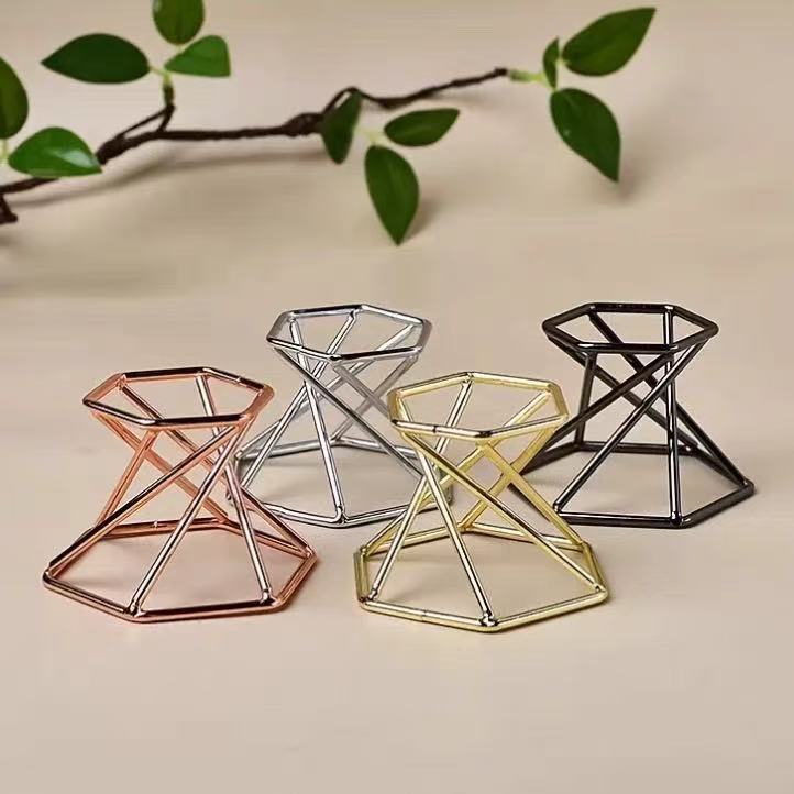Современные металлические украшения для гостиной и офиса, общие декоративные металлические геометрические аксессуары для ювелирных изделий