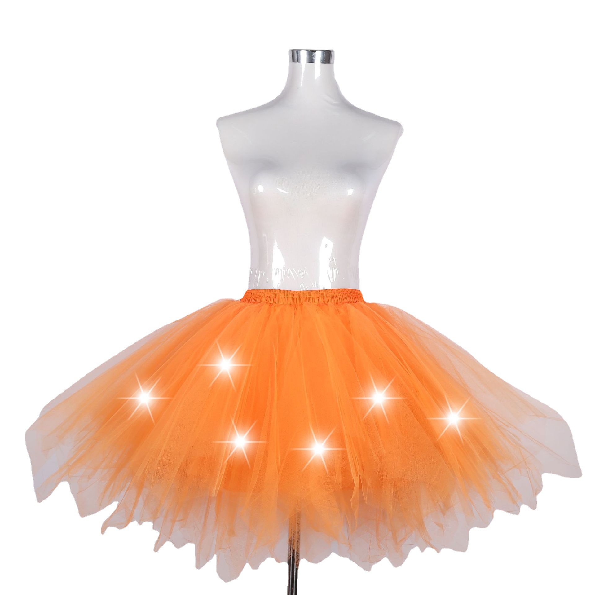 lolita Children's Costume Boneless Skirt Colorful Tutu Skirt Skirt Boneless Skirt lolita