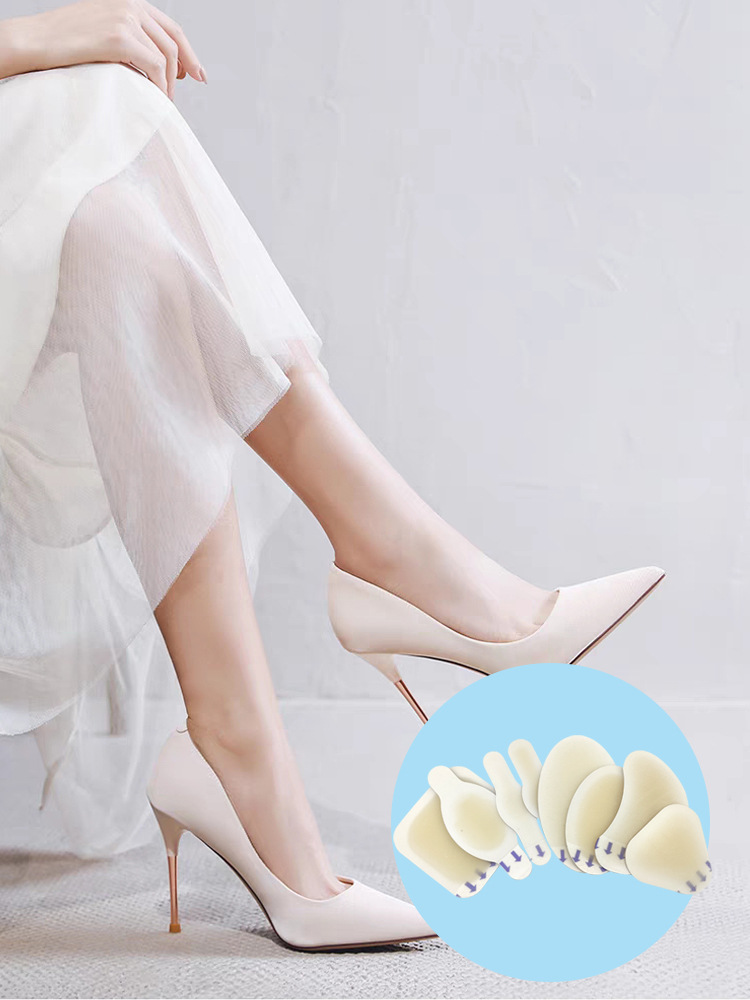 Anti-Wear Foot Patch, Band-Aid, Invisible Transparent Foot Patch, High-Heeled Shoes, Leather Shoes, Band-Aid, Heel Blister Patch, Waterproof Patch