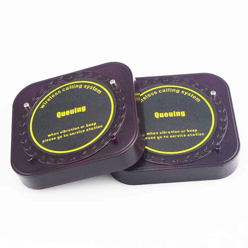 Su-669 Wireless Meal Taker Caller Vibrating Square Plate Meal Taker Foreign Trade Call Machine Meal Taker Queuer