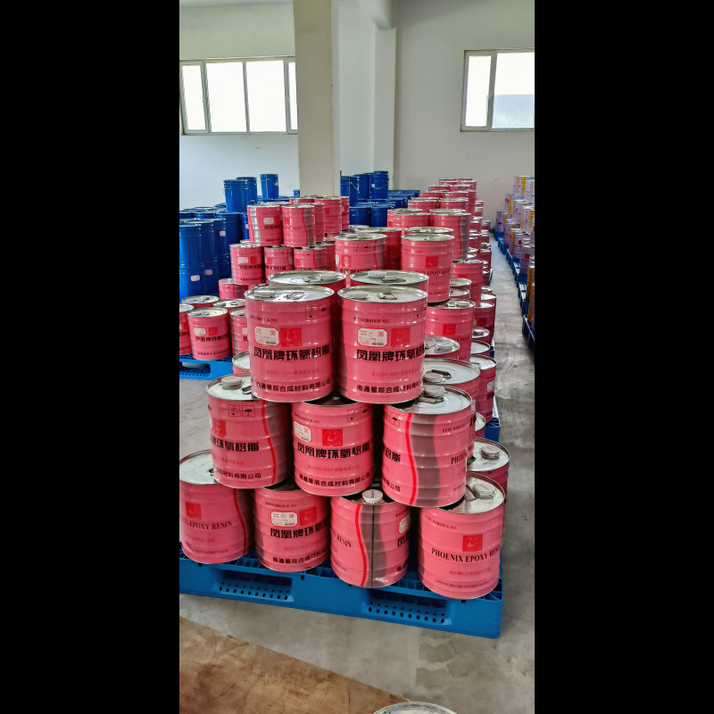 Spot Wuxi Phoenix Brand Epoxy Resin E-51 High Purity Transparent Electronic Grade E-44 Manufacturer Wholesale Epoxy Resin