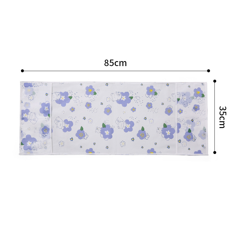 Peva Modern Minimalist Microwave Dust Cover Waterproof and Oil-Proof Household Oven Cover Towel Household Supplies Protective Cover