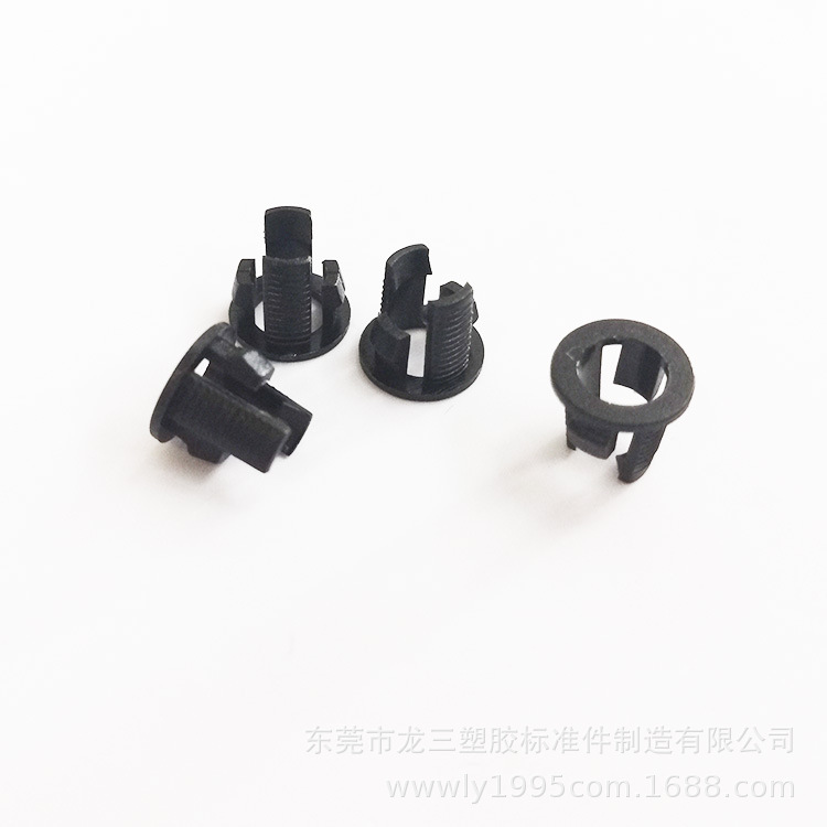 Ламповый патрон LED5-1, изоляционная колонка из нейлона, черный