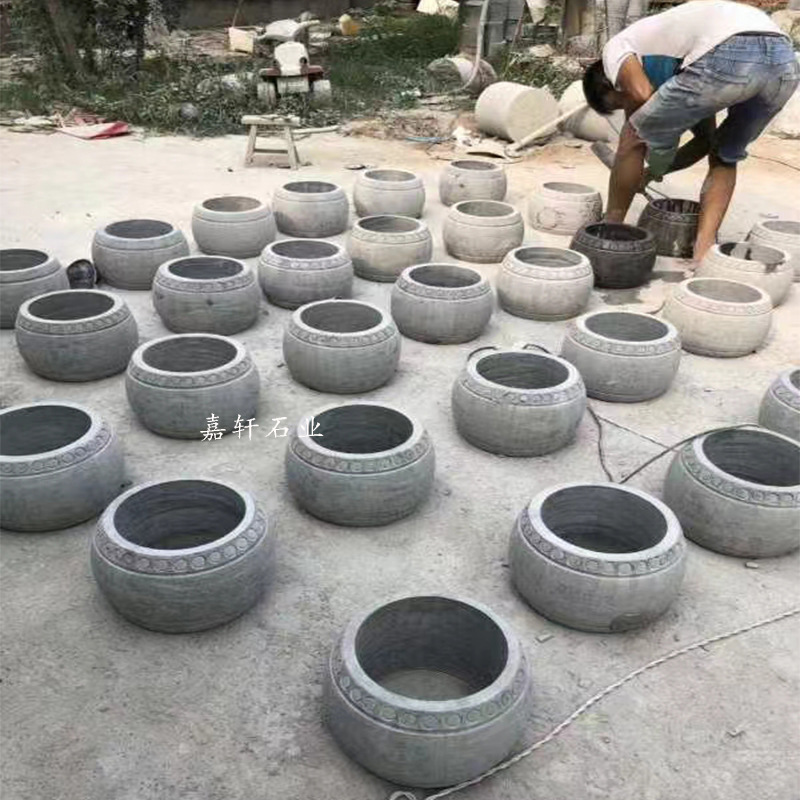 Stone Carving, Bluestone Pillar, Pier Stone, Doorway Pillar Base, Stone Household Antique-Style Pillar, Pillar Top Stone Base, Stone Antique-Style Carving