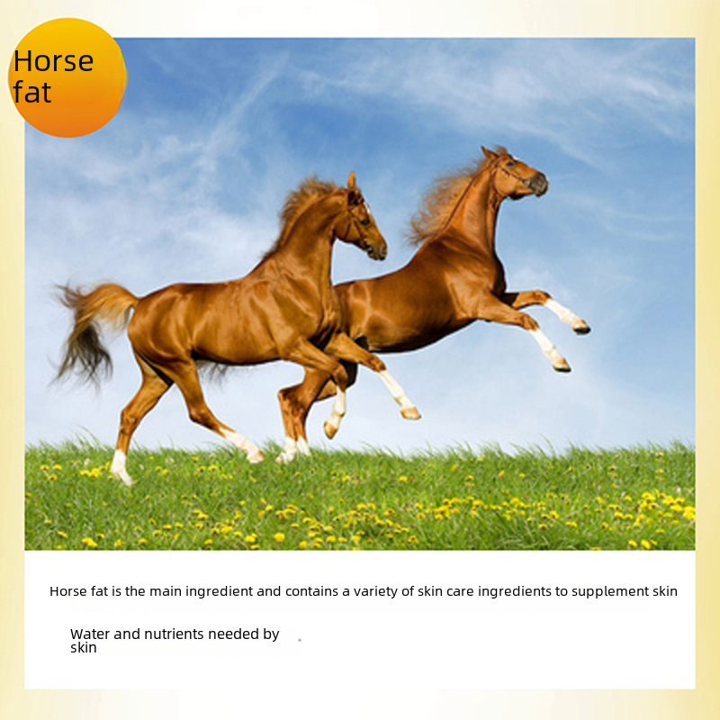 Soft Feet Horse Oil Foot Cream Hand Nourishing Anti-Freeze Anti-Crack Moisturizing Portable Hand Cream Foot Sole