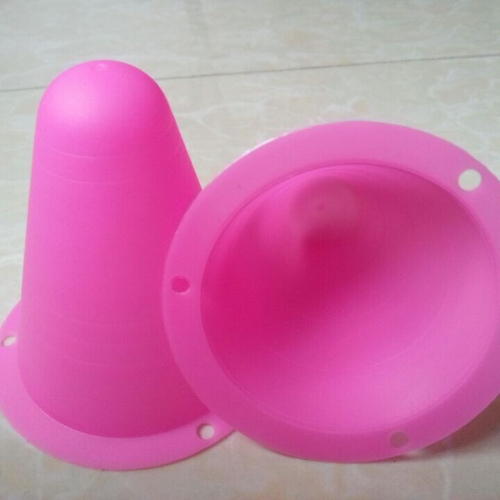 Wholesale skates barricade windproof roller slide pile flat flower pile pattern practice obstacle pile angle mark obstacle 8CM