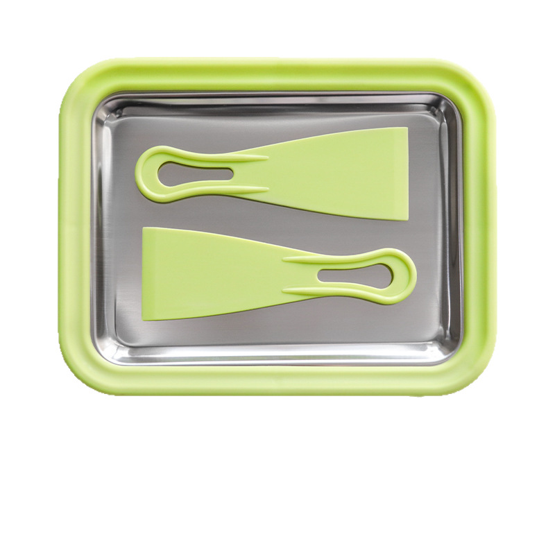 Gift Ice Cream Maker for Home Use, Stainless Steel Ice Cream Pan, DIY Ice Cream Maker for Kids, Portable Ice Cream Machine