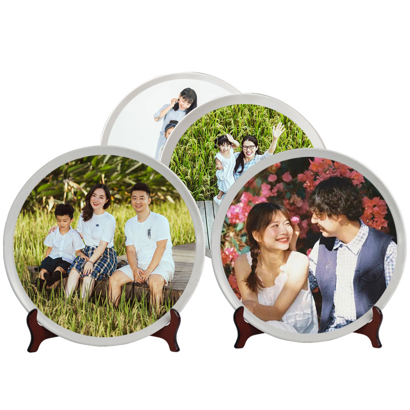 Ceramic Image Plate Creative Display Plate Graduation Commemorative Plate Gift Award Plate Printed Crafts Gift Ornaments Procurement