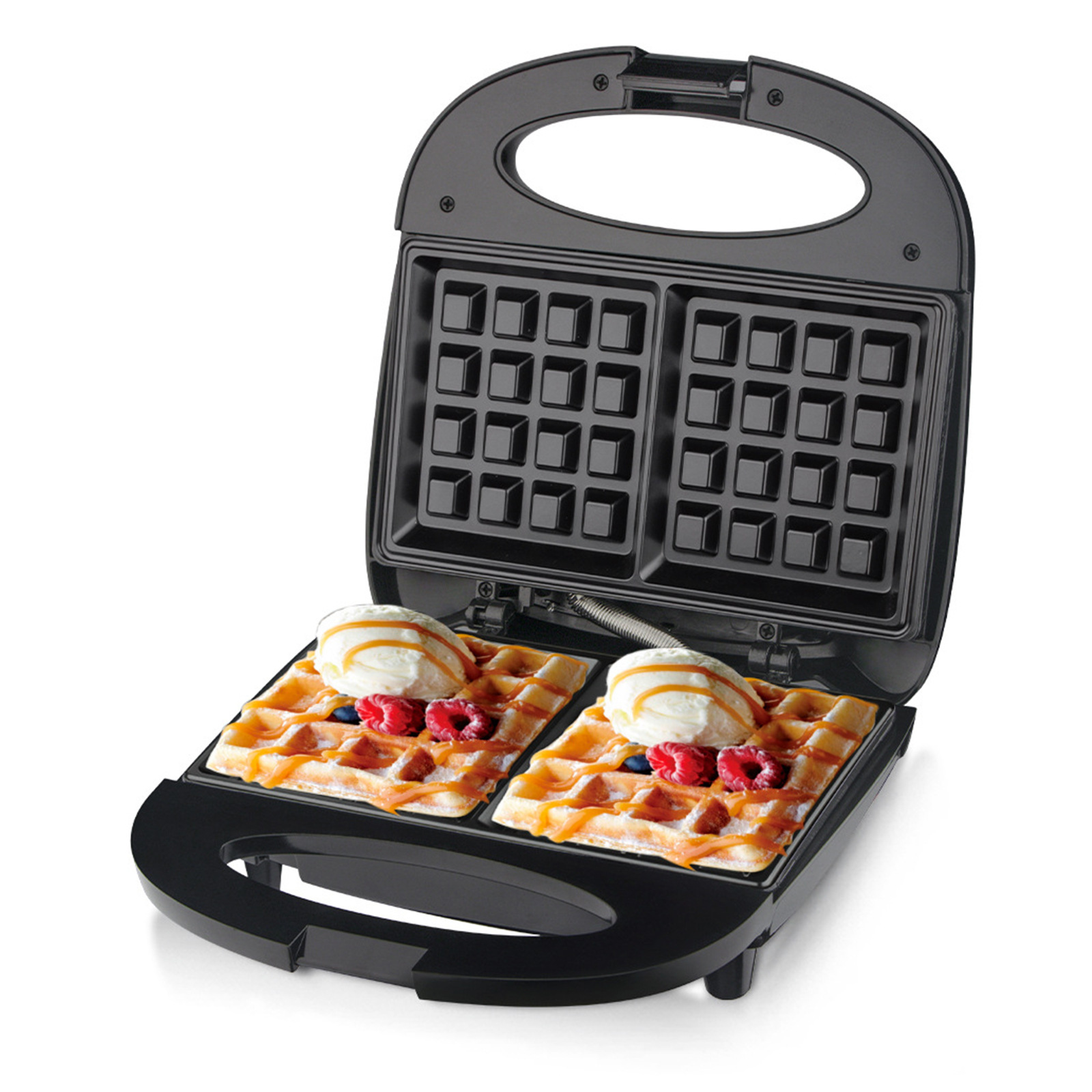 Cross-Border Supply of Waffle Electromechanical Pancake Pan, Household Omelette Maker, Sandwich Maker, Bread Maker, Barbecue Machine, Breakfast Machine