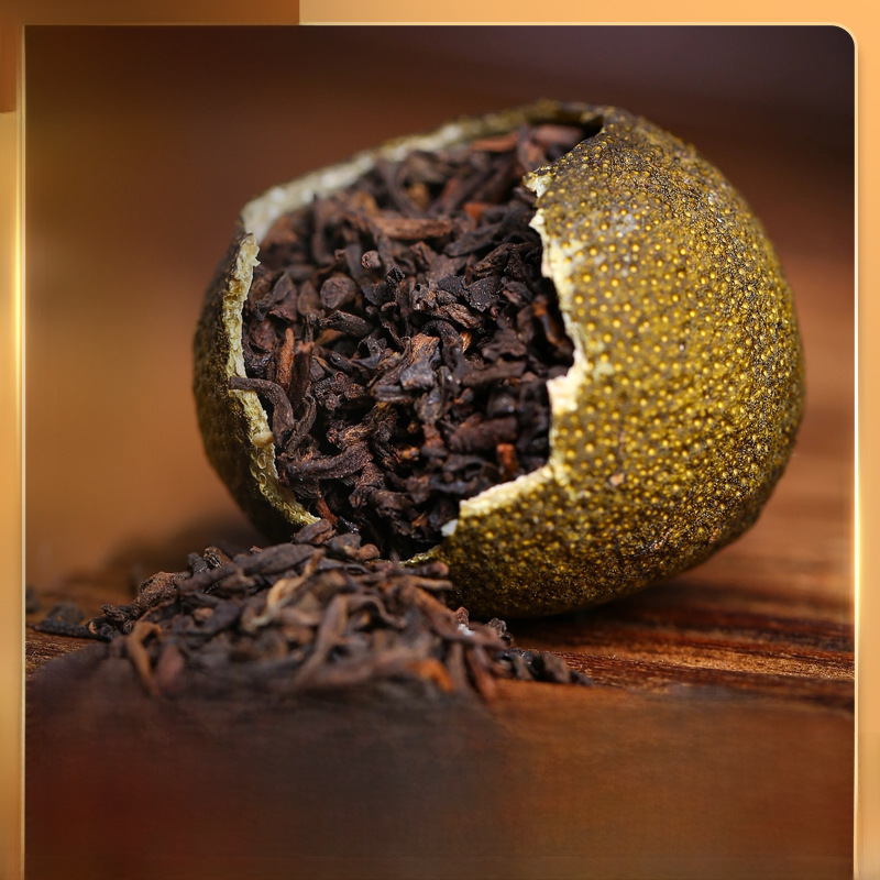 Xinhui Xiaoqing orange wholesale bulk gift box Yunnan cooked Pu'er tea Pu'er Pu tea Xinhui cooked tea Xiaoqing Orange