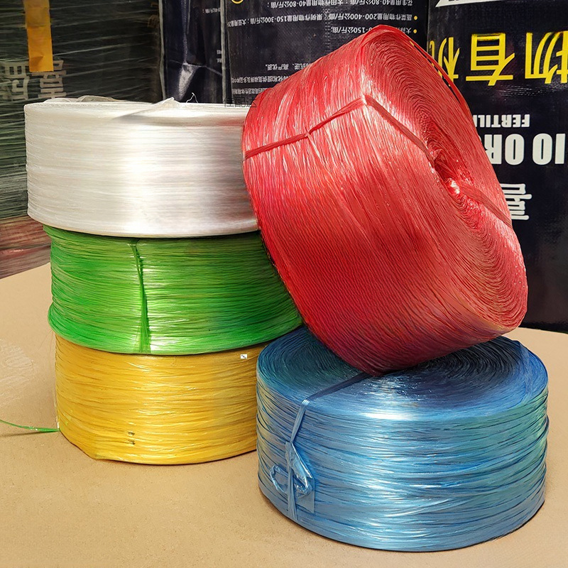 Plastic Packing Rope for Bundling Books, Egg Wrapping, Binding Straps, Pocket Packaging, Grass Ball Rope, Bundling Thread, Nylon Rope